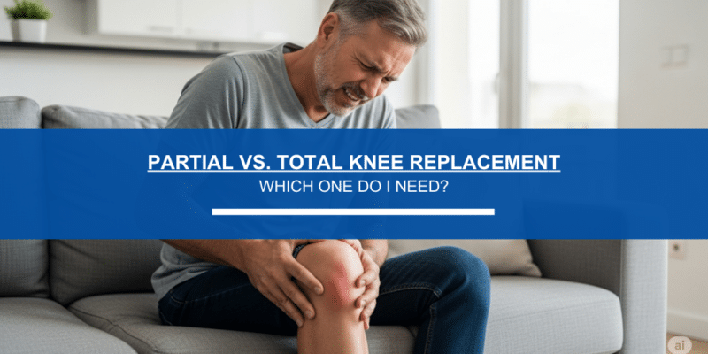 Partial vs. Total Knee Replacement: Which One Do I Need? - City
