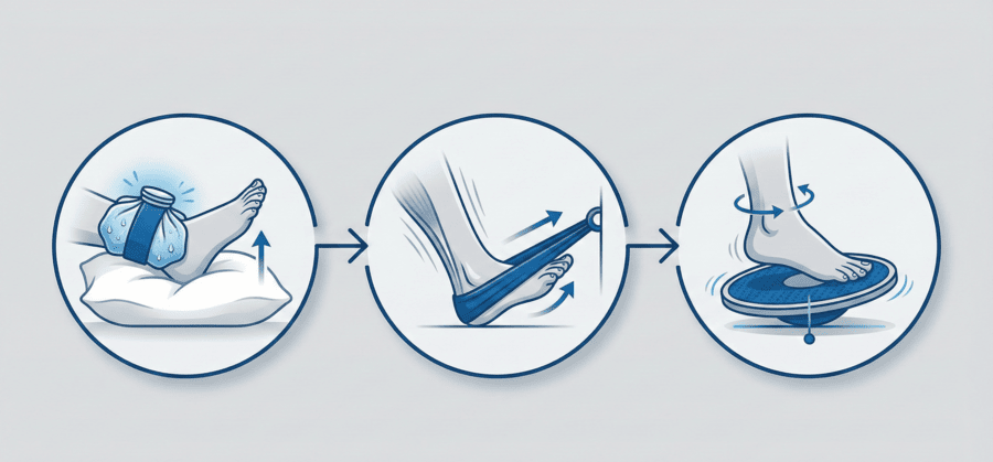 The Path to Healing Stages of Recovery for Ankle Sprain