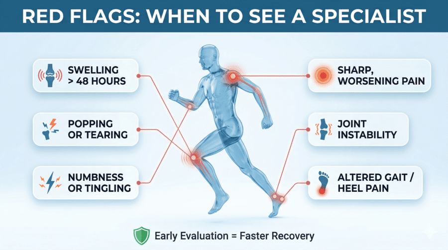 Red Flags When to Stop and See a Specialist