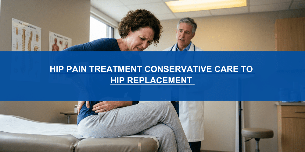 Hip Pain Treatment Conservative Care to Hip Replacement