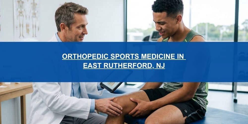 Orthopedic Sports Medicine in East Rutherford, NJ