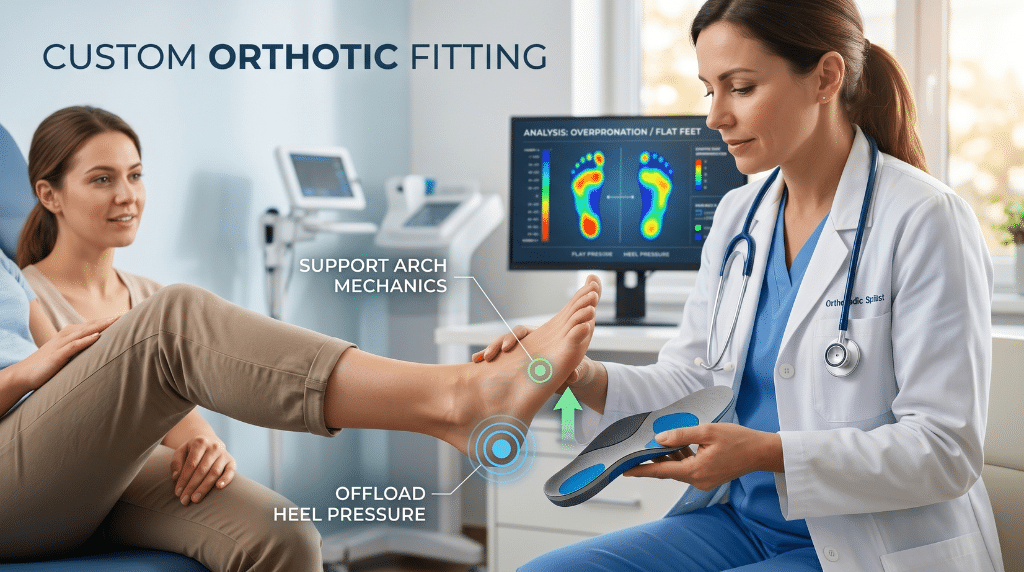 Supportive Footwear and Orthotics
