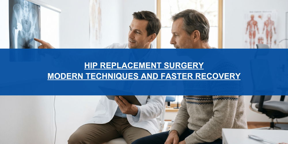 Hip Replacement Surgery Modern Techniques and Faster Recovery
