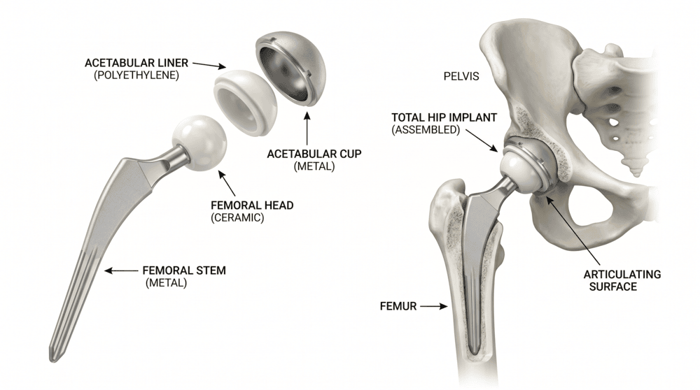 How Total Hip Replacement Works