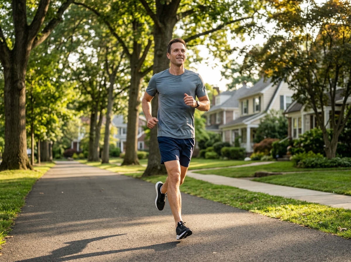 Active runnerathlete representing sports medicine patients